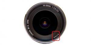 Filtermaat lens
