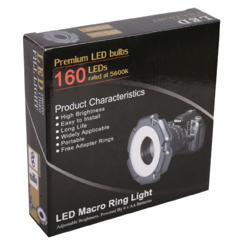 Fotografie Ploeg Benelux B.V. studioking macro led ringlamp dimbaar rl 160 full 571643 3 36599 641