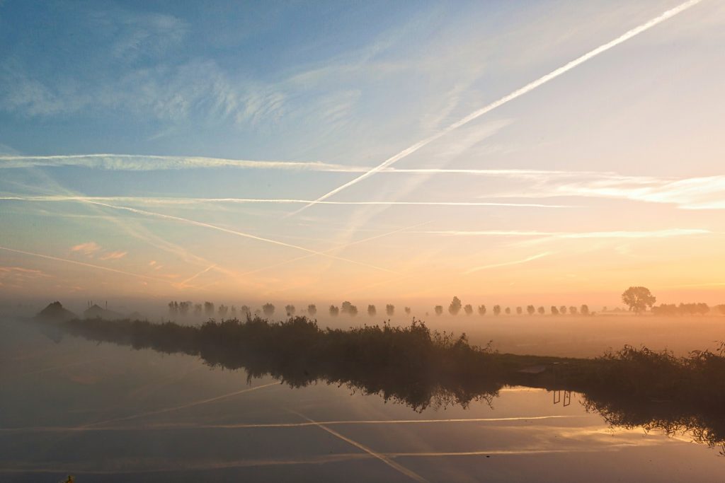 Fotografie Ploeg Benelux B.V. Fotograferen mist landschap hoger standpunt