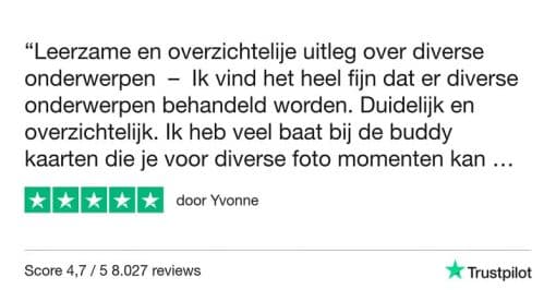 Fotografie Ploeg Benelux B.V. foto buddy trustpilot review yvonne
