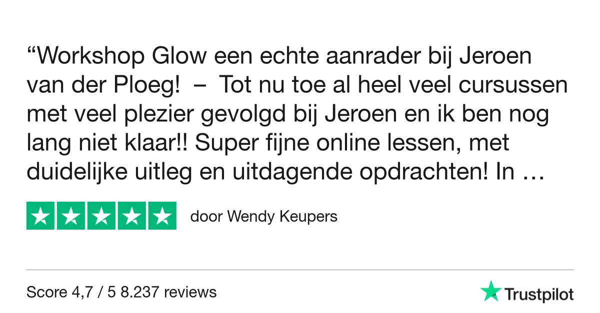Fotografie Ploeg Benelux B.V. Trustpilot Review Wendy Keupers 1