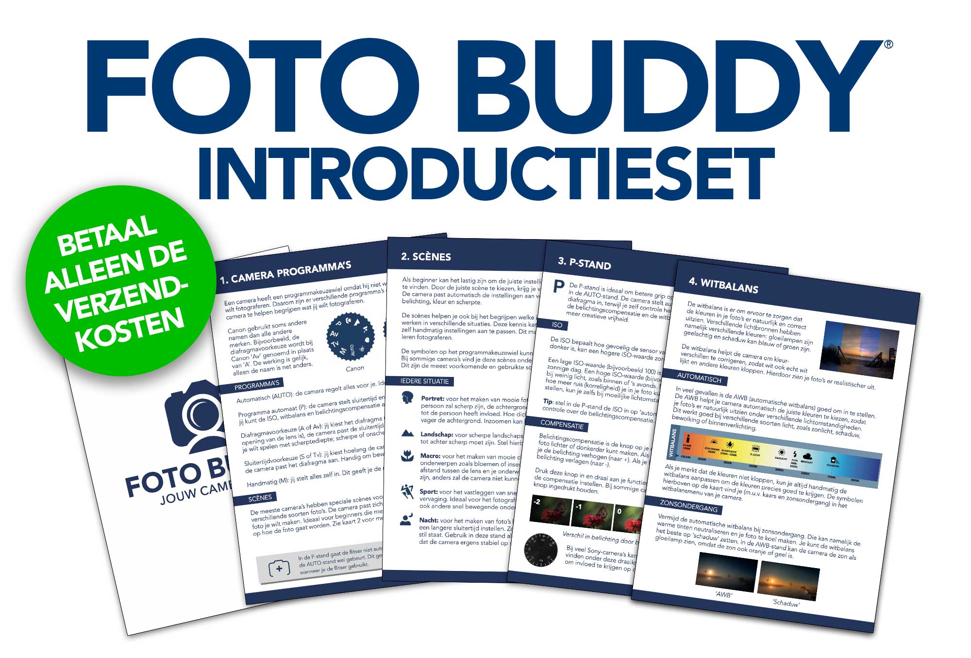 Fotografie Ploeg Benelux B.V. Foto Buddy Introductieset groen