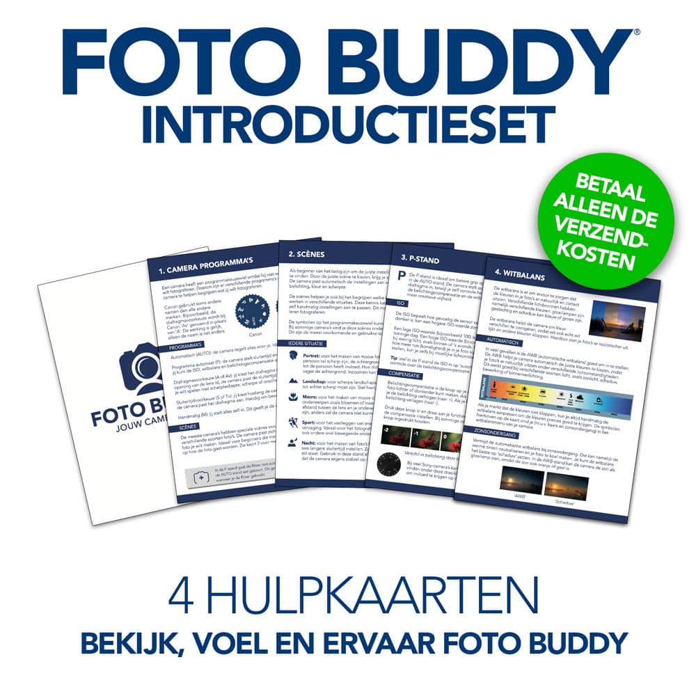 Fotografie Ploeg Benelux B.V. Foto Buddy Introductieset vierkant groen